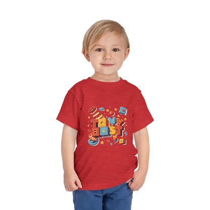 Throwback Kid Retro Design | Primary Color 90s Nostalgia Style