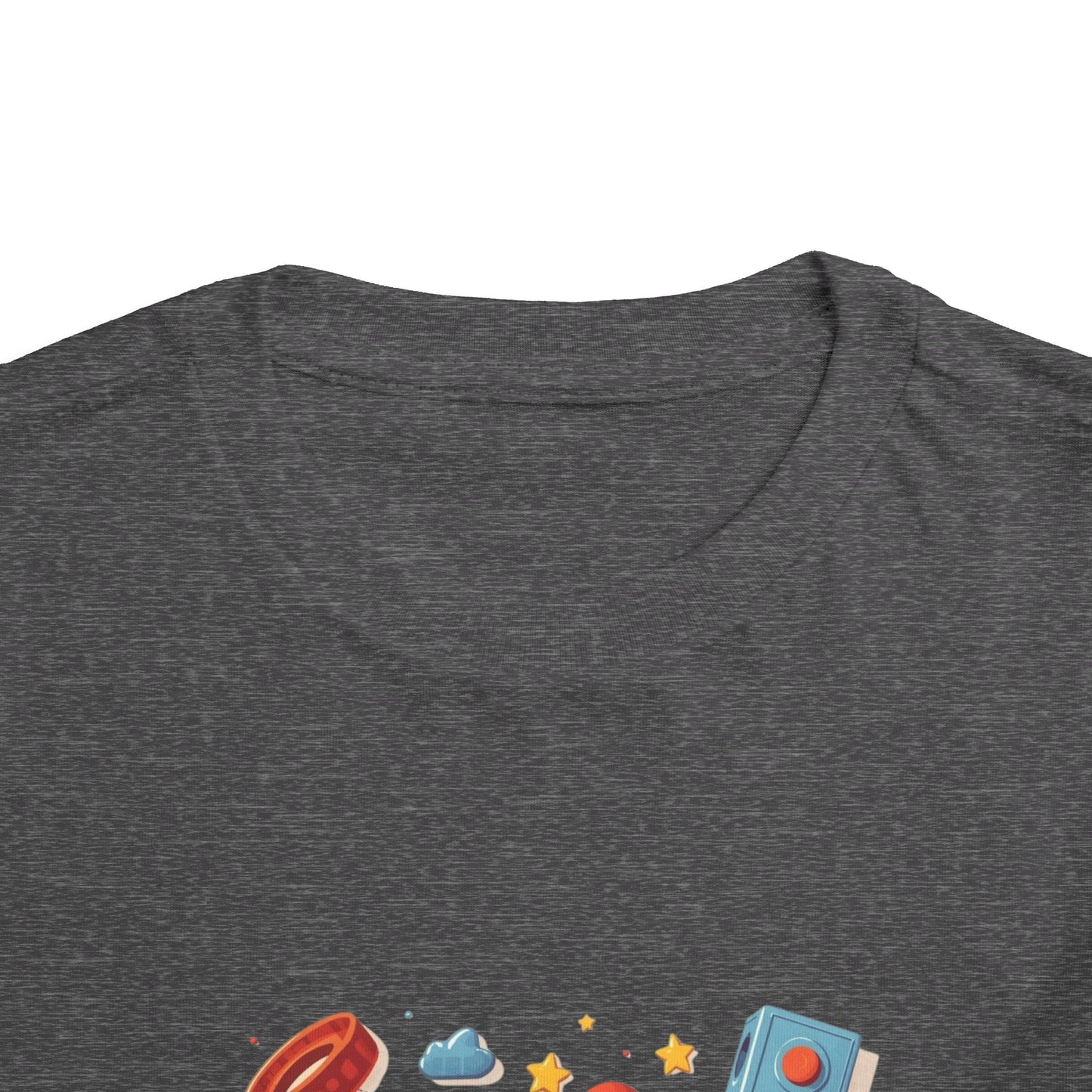 Throwback Kid Retro Design | Primary Color 90s Nostalgia Style
