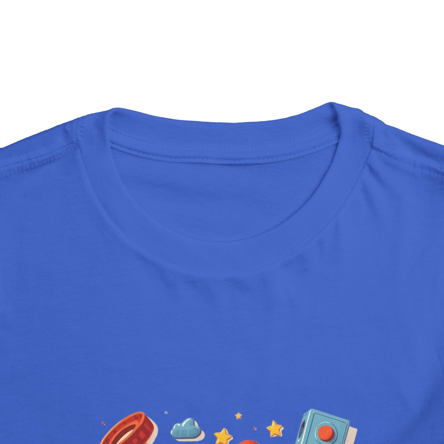 Throwback Kid Retro Design | Primary Color 90s Nostalgia Style