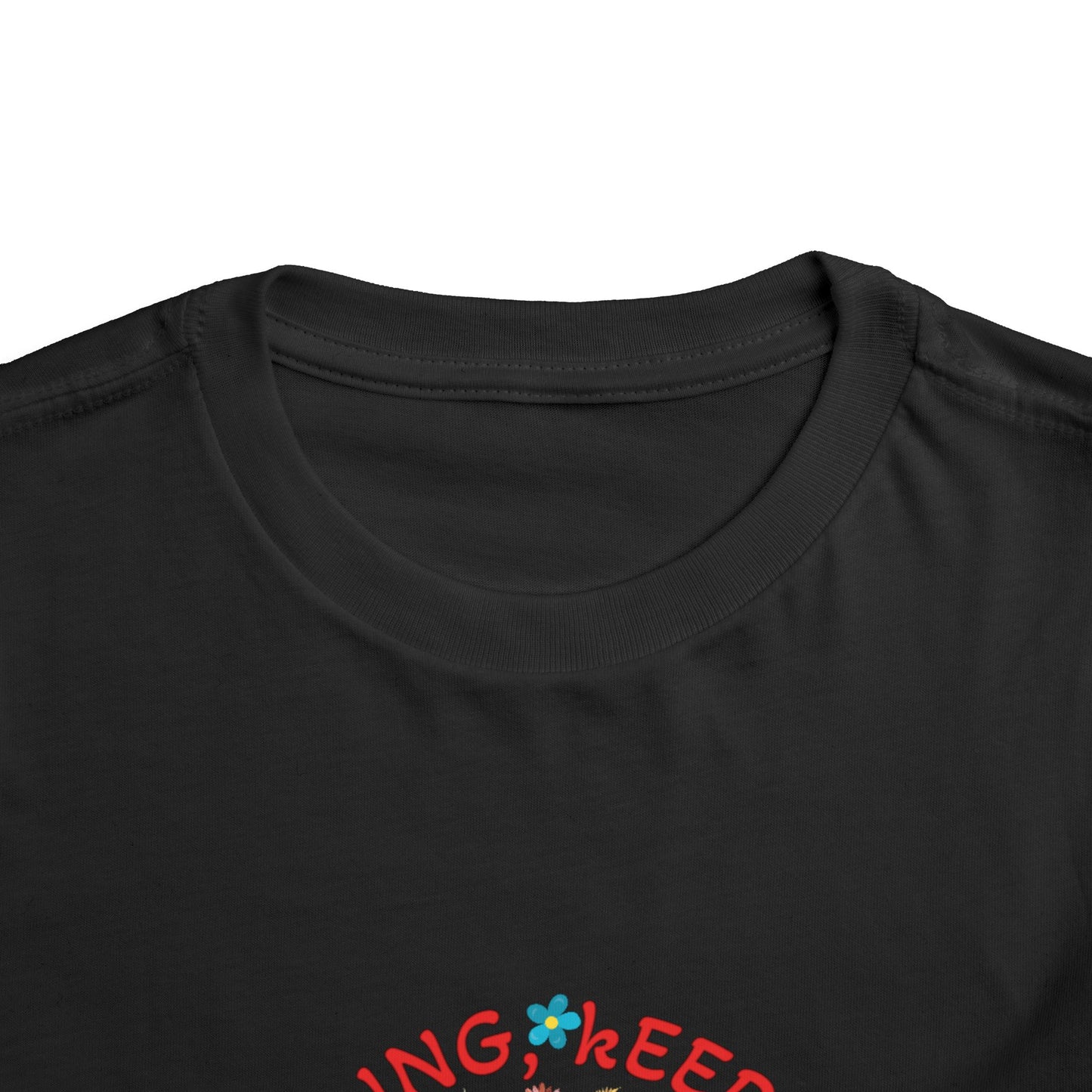 Keep Smiling Keep Moving – Toddler Dog Graphic Tee