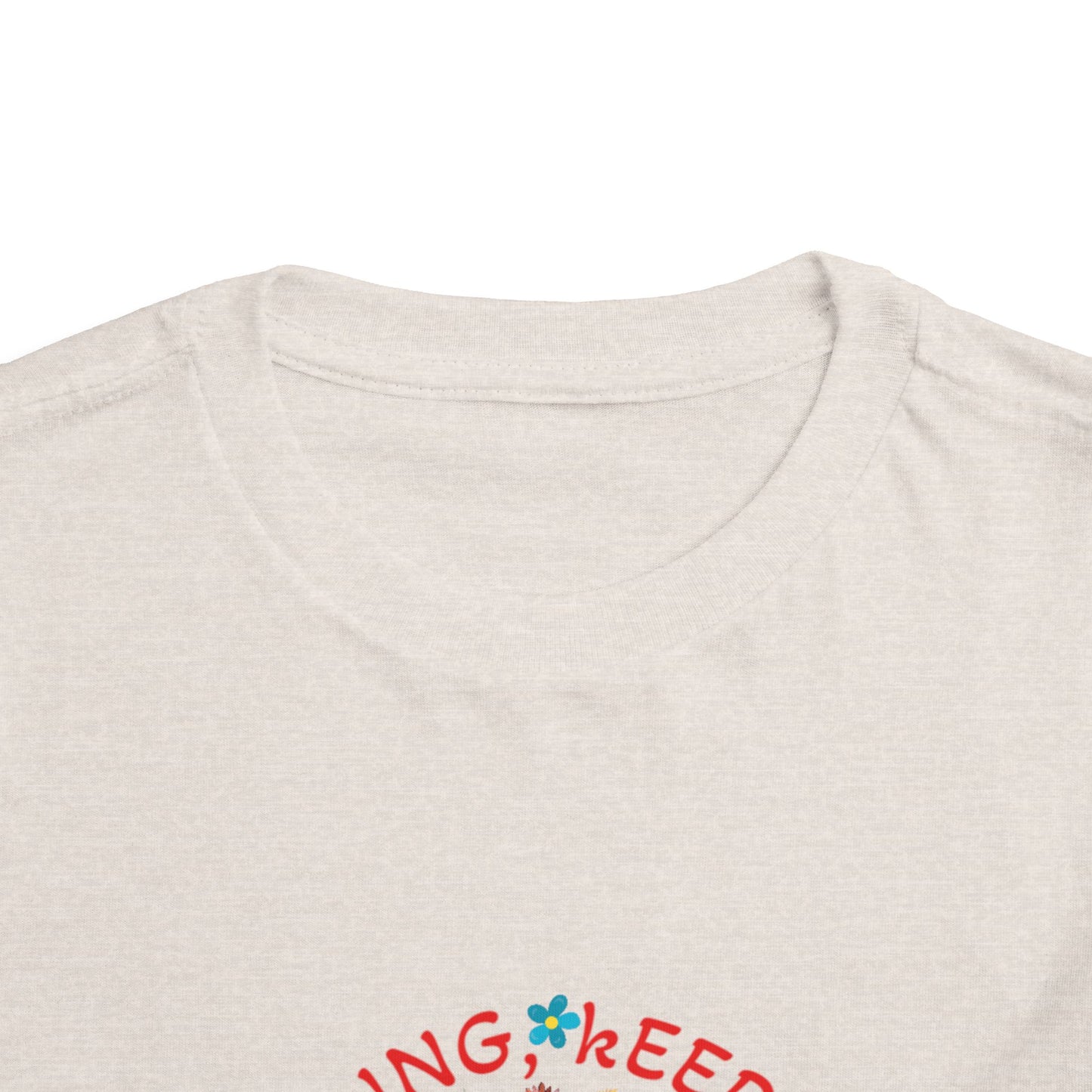 Keep Smiling Keep Moving – Toddler Dog Graphic Tee