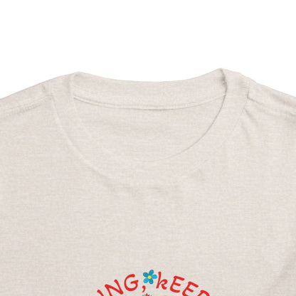 Keep Smiling Keep Moving – Toddler Dog Graphic Tee
