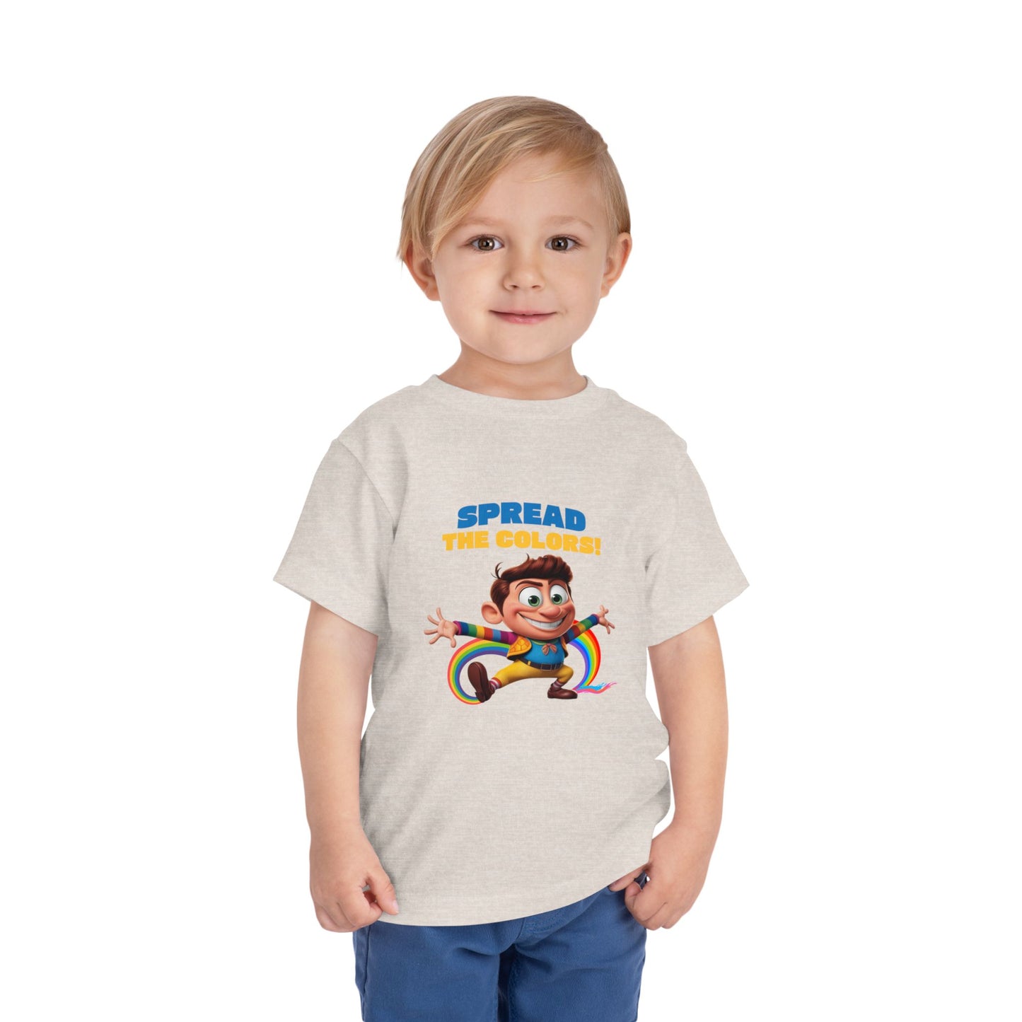 Laugh and Splash vibrant Cartoon toddler short sleeve tee- T-shirt for Kids & Youth"