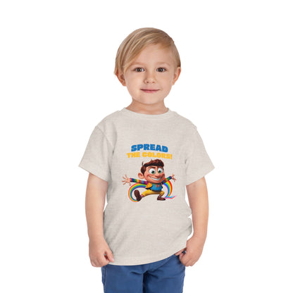 Laugh and Splash vibrant Cartoon toddler short sleeve tee- T-shirt for Kids & Youth"