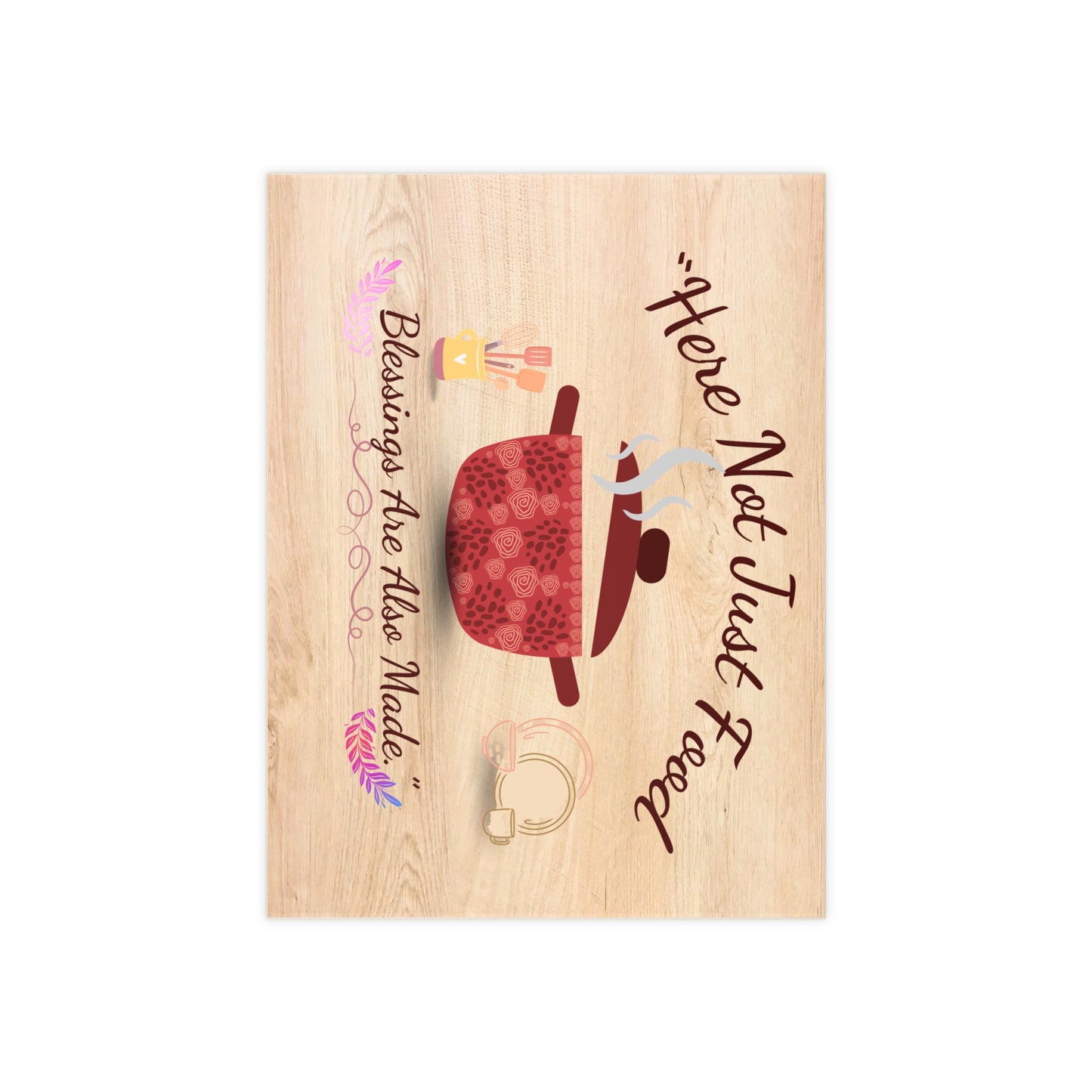 Blessings Are Made – Ceramic Kitchen Quote Photo Tile