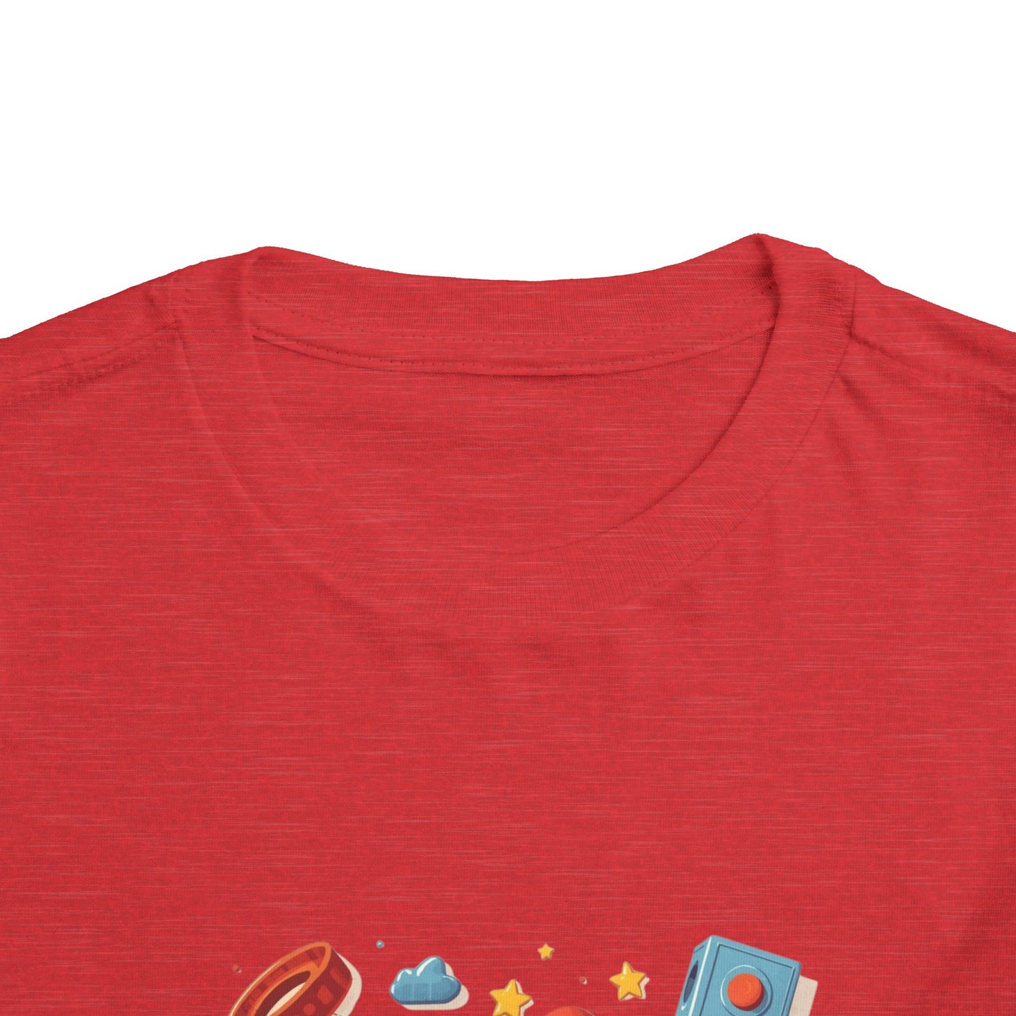 Throwback Kid Retro Design | Primary Color 90s Nostalgia Style