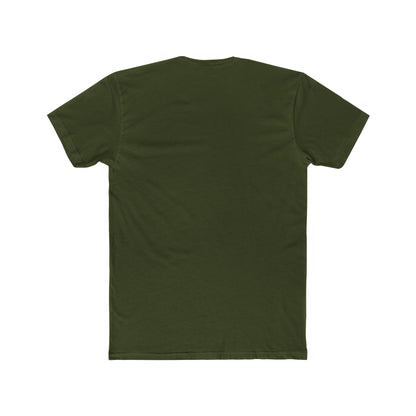 Plain back of classic fit unisex crew tee