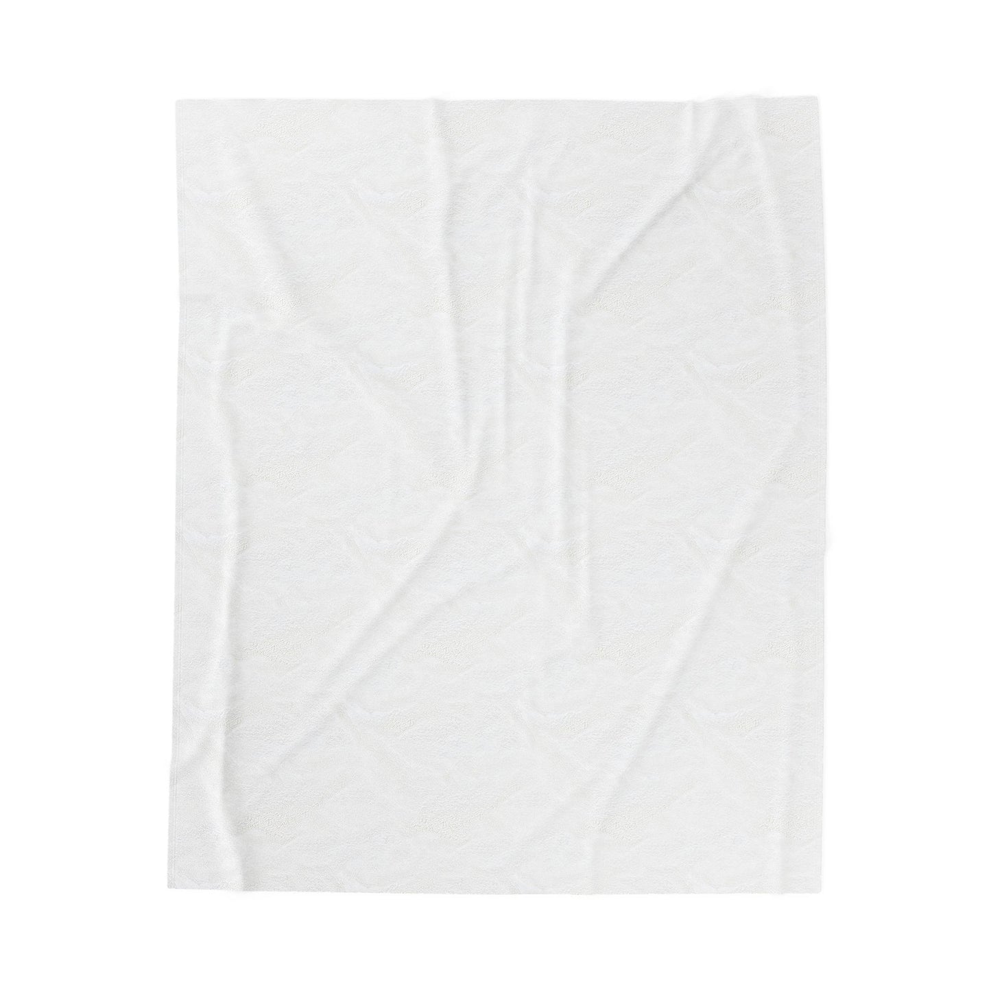 White textured fabric on a white background
