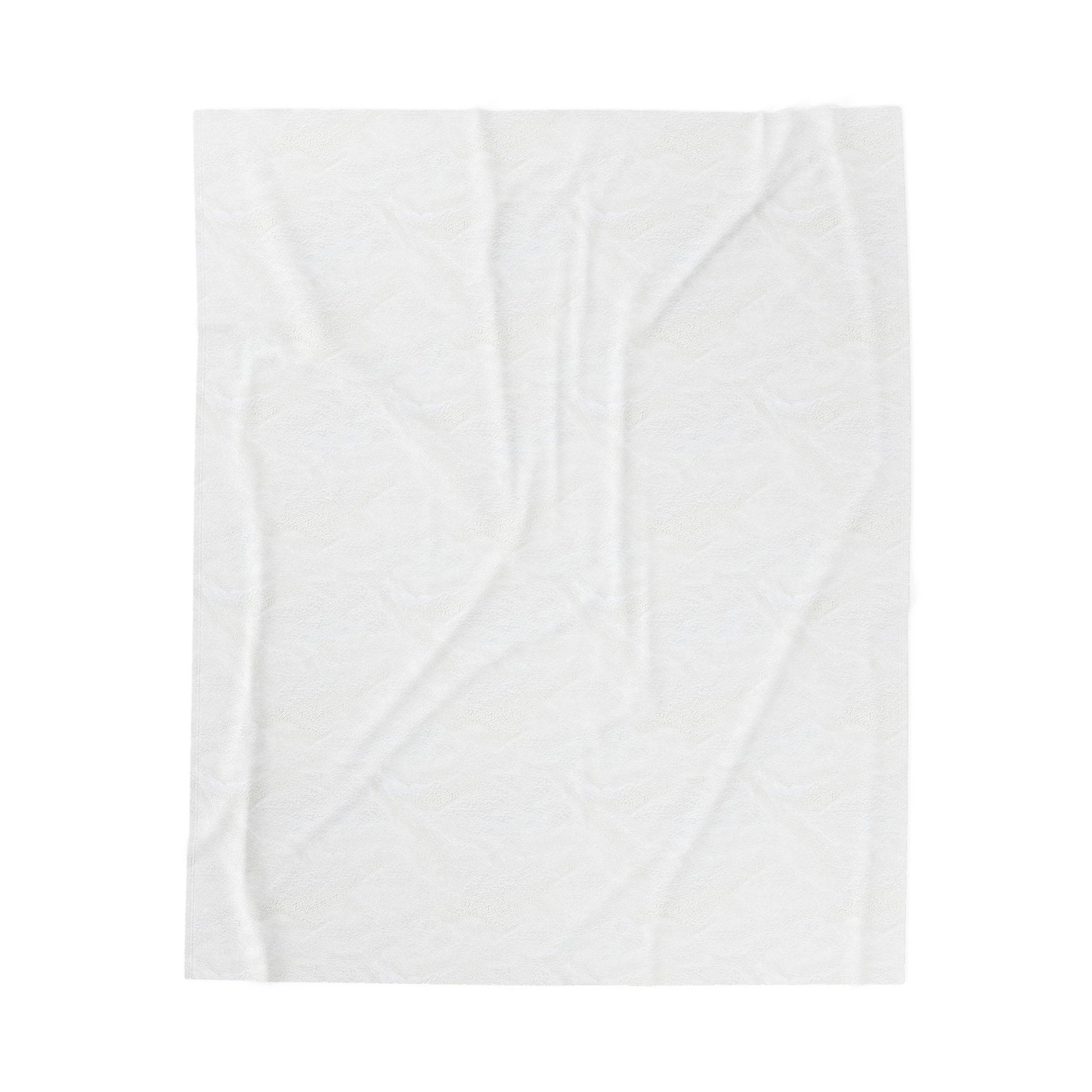 White textured fabric on a white background