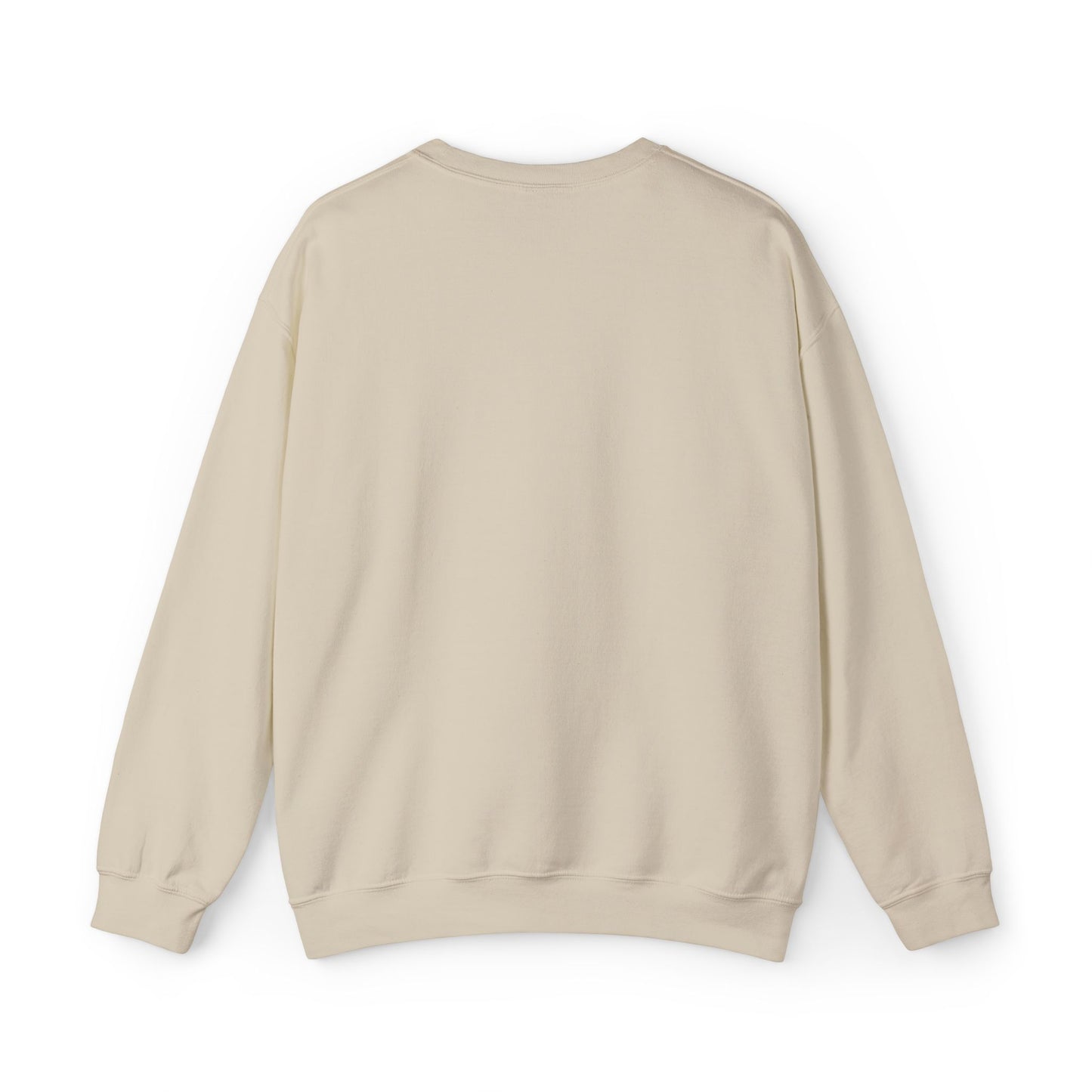 Unisex Crewneck Sweatshirt with “Soft Heart” Embroidery – Premium Minimal Heart Design