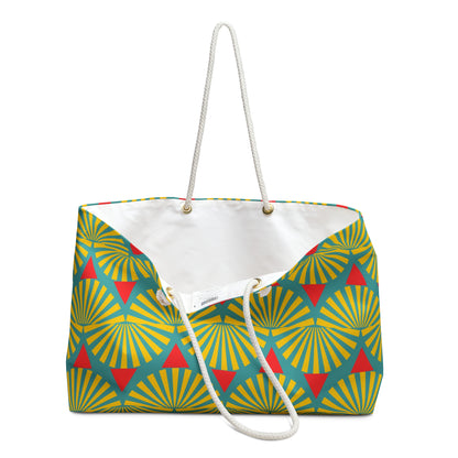 Stylish & Vibrant Print Weekender Bag – Bold & Stylish Travel Companiong