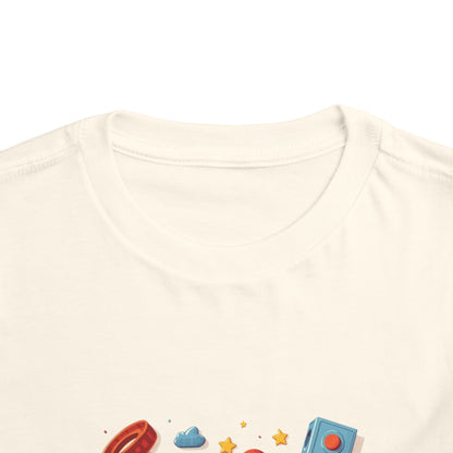 Throwback Kid Retro Design | Primary Color 90s Nostalgia Style