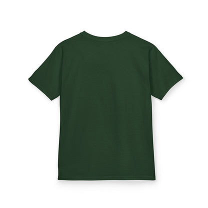 Green t-shirt on a white background

Details