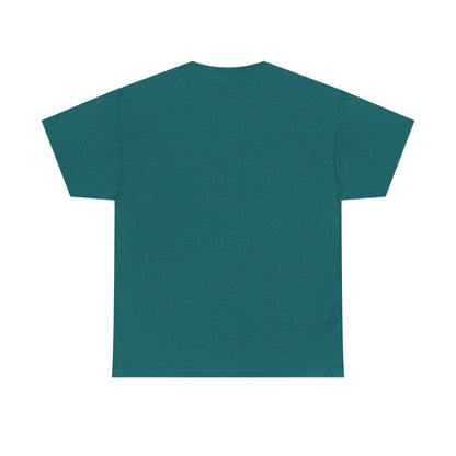 antique jade dome Unisex heavy cotton T-shirt with “Focus. Grind. Shine.” printed on front