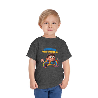 Laugh and Splash vibrant Cartoon toddler short sleeve tee- T-shirt for Kids & Youth"