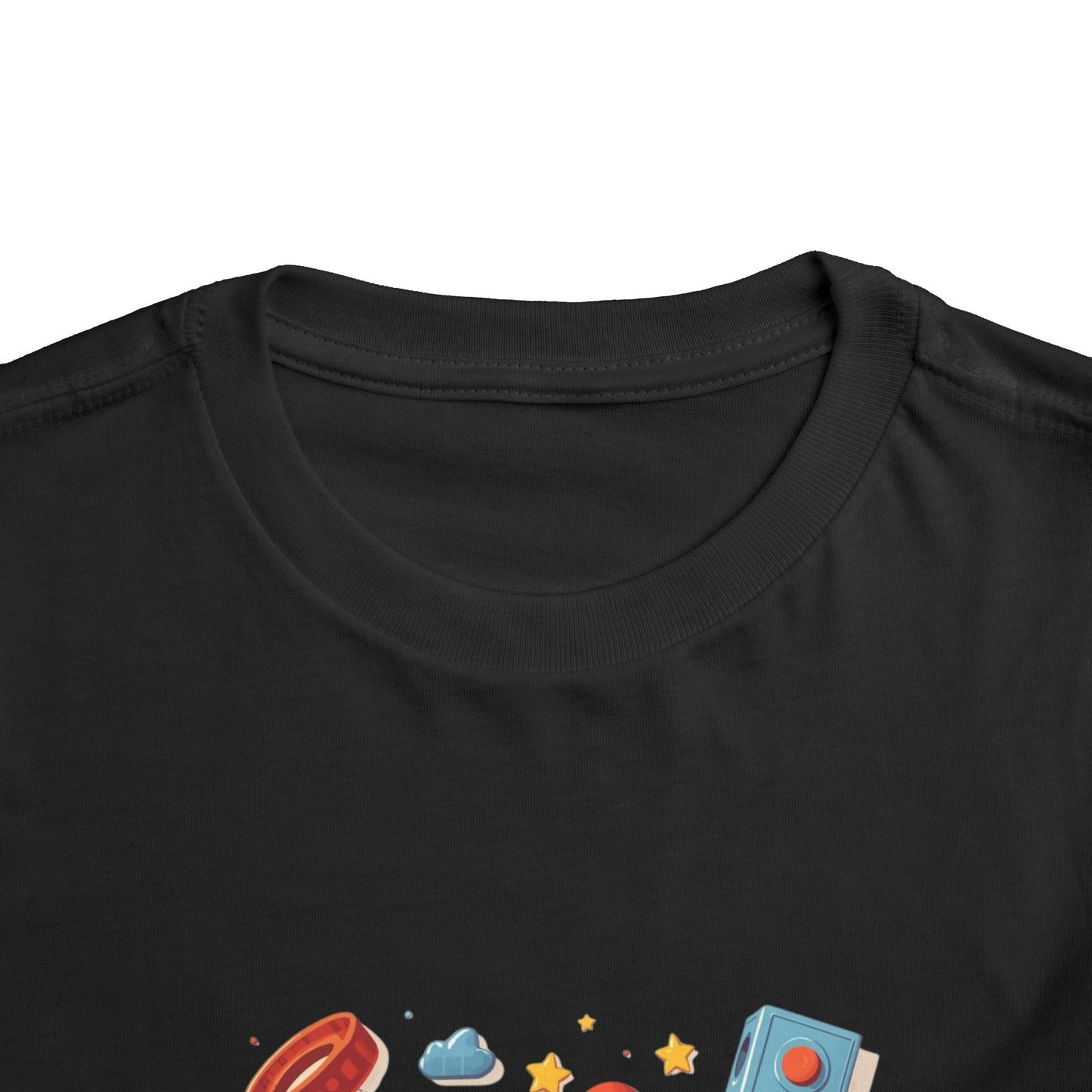 Throwback Kid Retro Design | Primary Color 90s Nostalgia Style
