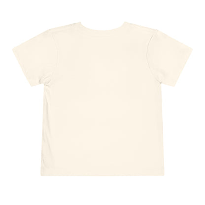 Throwback Kid retro t-shirt back view with clean solid background and primary color design theme