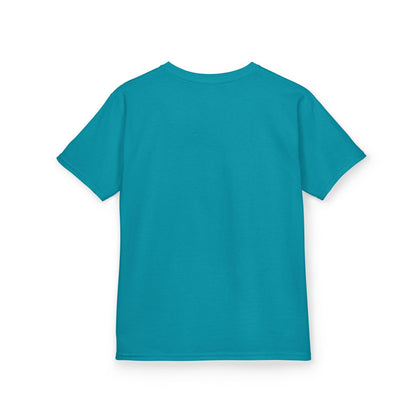Teal t-shirt on a white background

