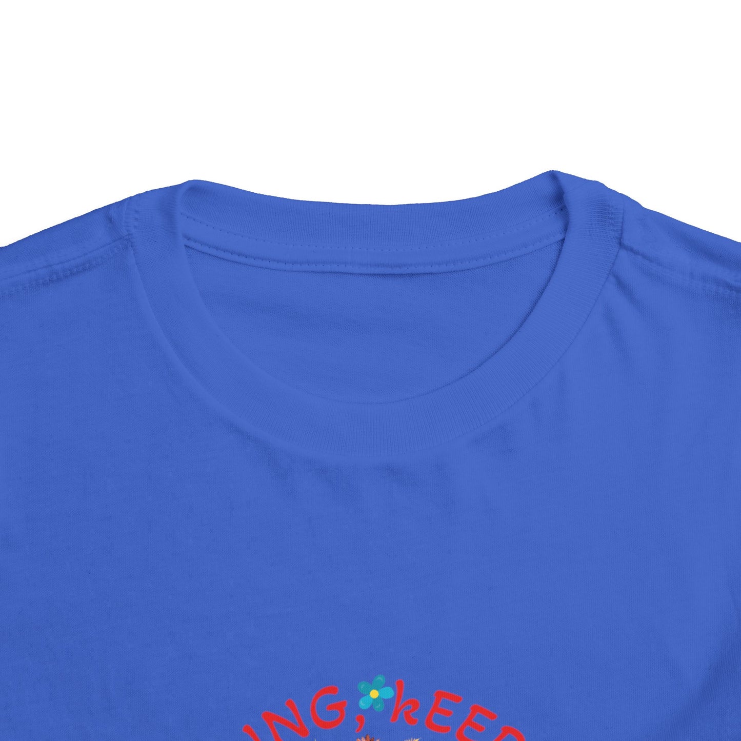 Keep Smiling Keep Moving – Toddler Dog Graphic Tee