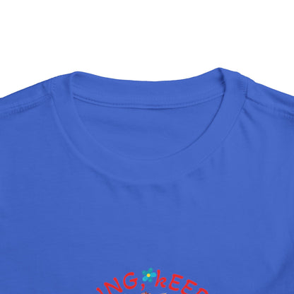 Keep Smiling Keep Moving – Toddler Dog Graphic Tee