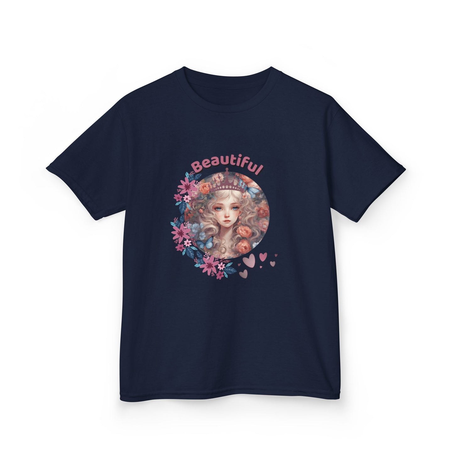 "Beautiful Girl Graphic – Kids Heavy Cotton Tee"