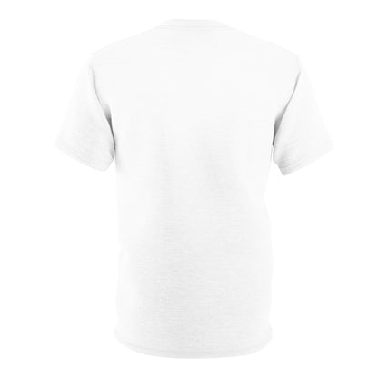 Plain white t-shirt on a white background