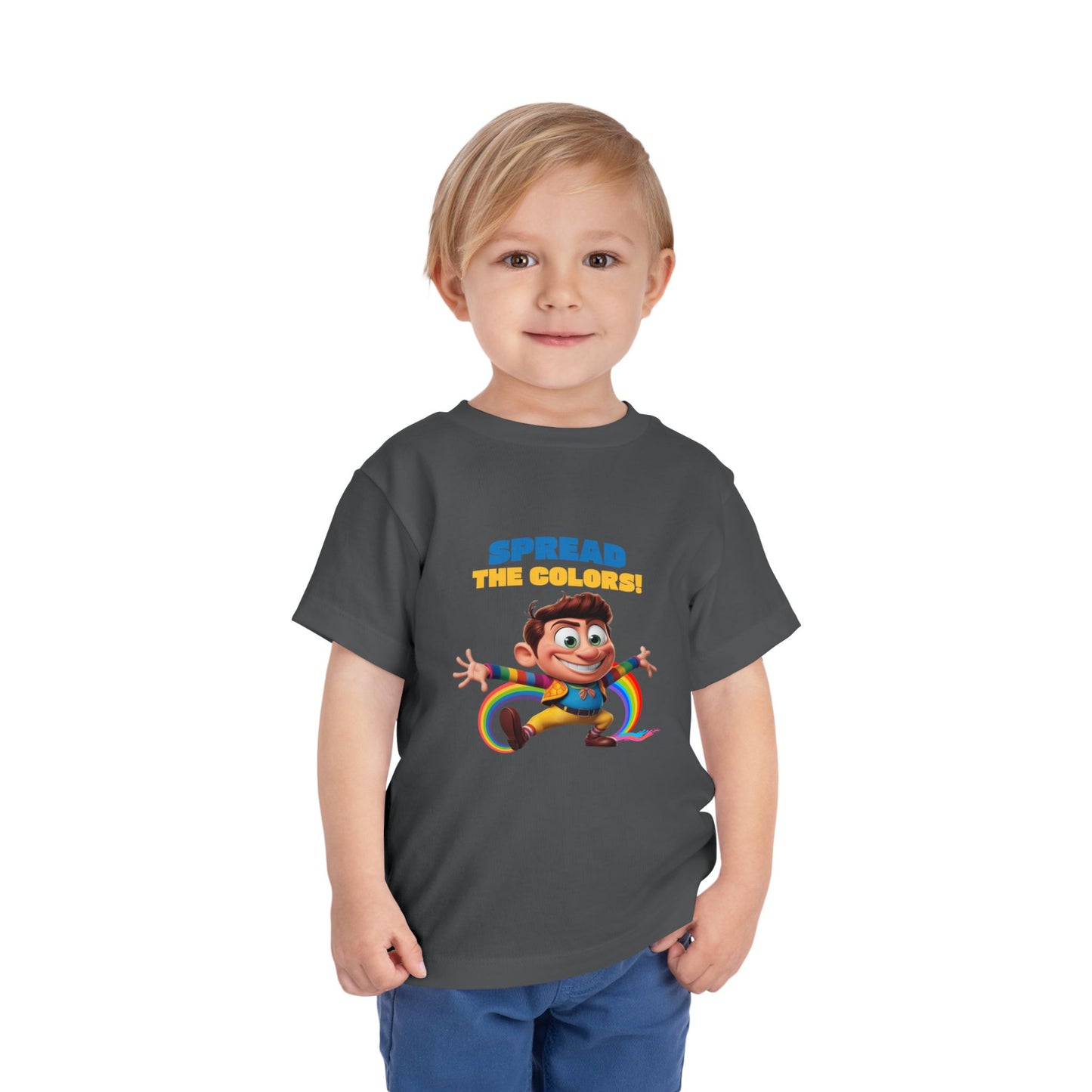Laugh and Splash vibrant Cartoon toddler short sleeve tee- T-shirt for Kids & Youth"