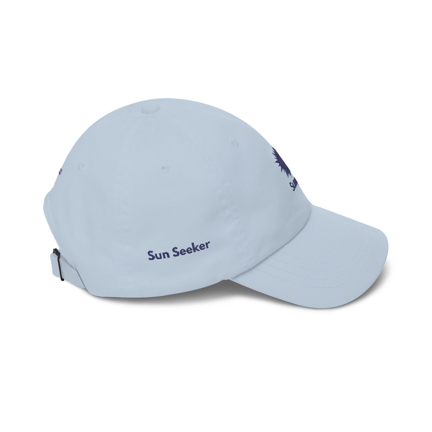 Minimal Sun Dad Hat, Embroidered Dad Cap, Aesthetic Baseball Cap, Custom Side Text Hat, Summer Gift, Vintage Style Cap