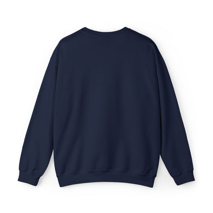 Unisex Crewneck Sweatshirt with “Soft Heart” Embroidery – Premium Minimal Heart Design