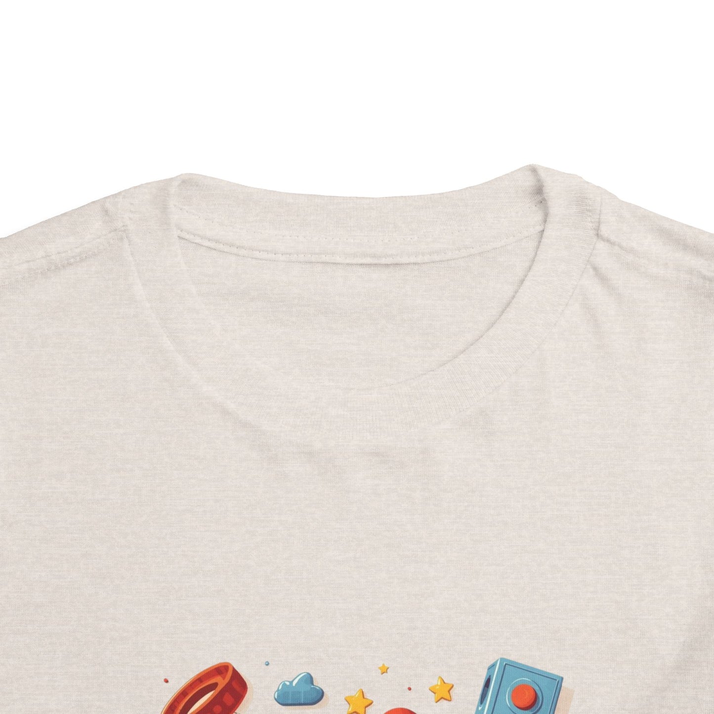 Throwback Kid Retro Design | Primary Color 90s Nostalgia Style