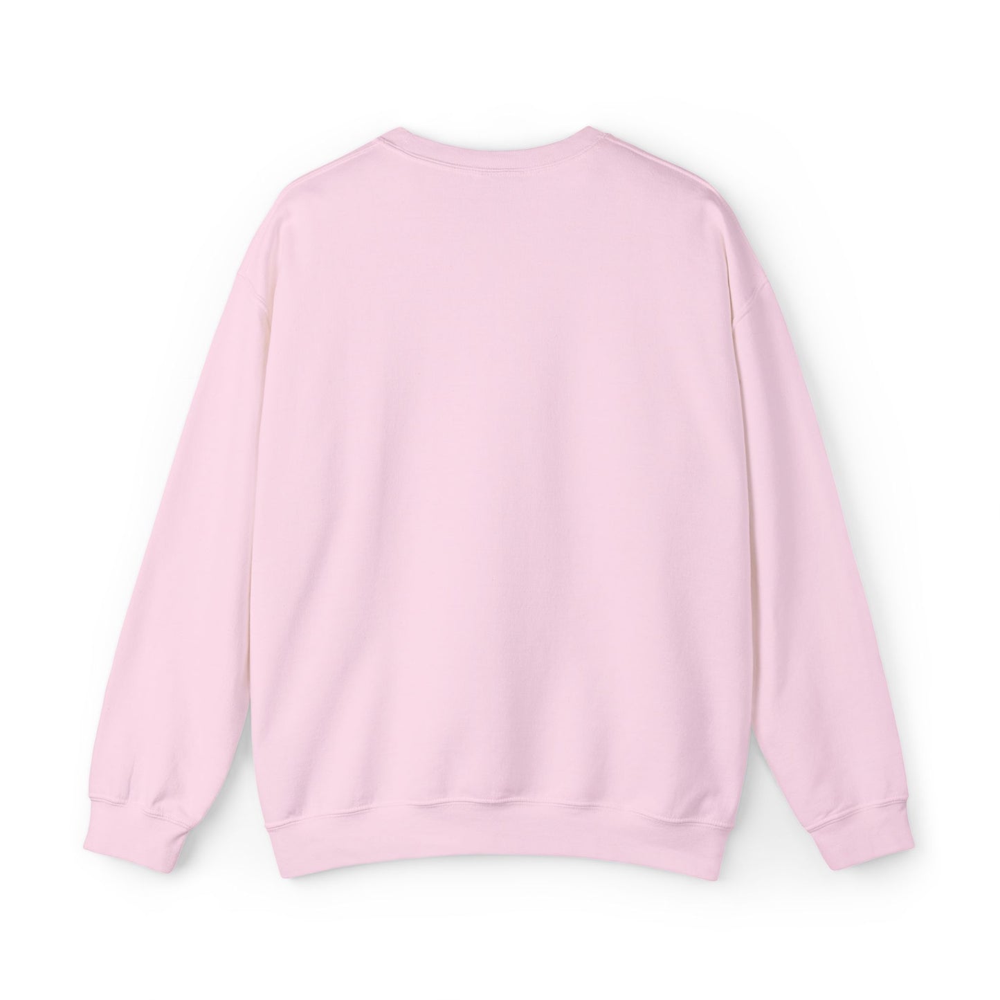Unisex Crewneck Sweatshirt with “Soft Heart” Embroidery – Premium Minimal Heart Design