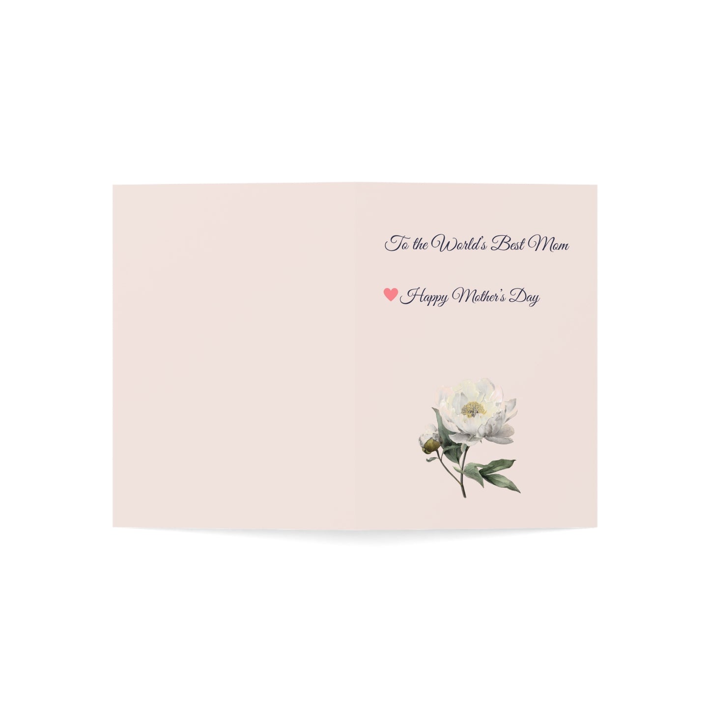 To the World’s Best Mom Card – Happy Mother’s Day Greeting Card, Heartfelt Mom Gift