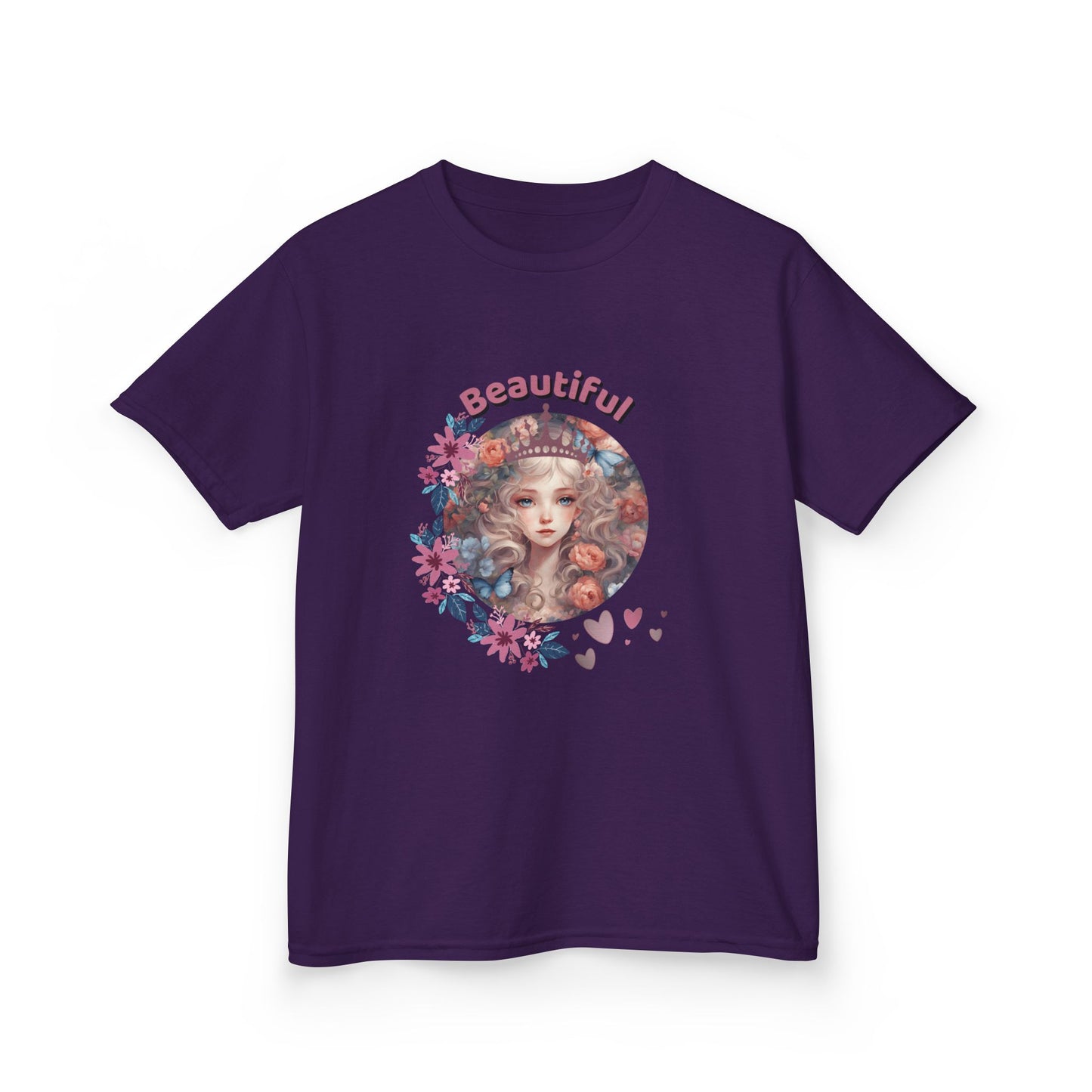 "Beautiful Girl Graphic – Kids Heavy Cotton Tee"