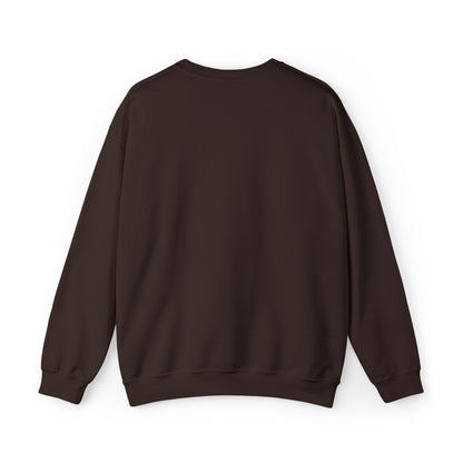 Unisex Crewneck Sweatshirt with “Soft Heart” Embroidery – Premium Minimal Heart Design