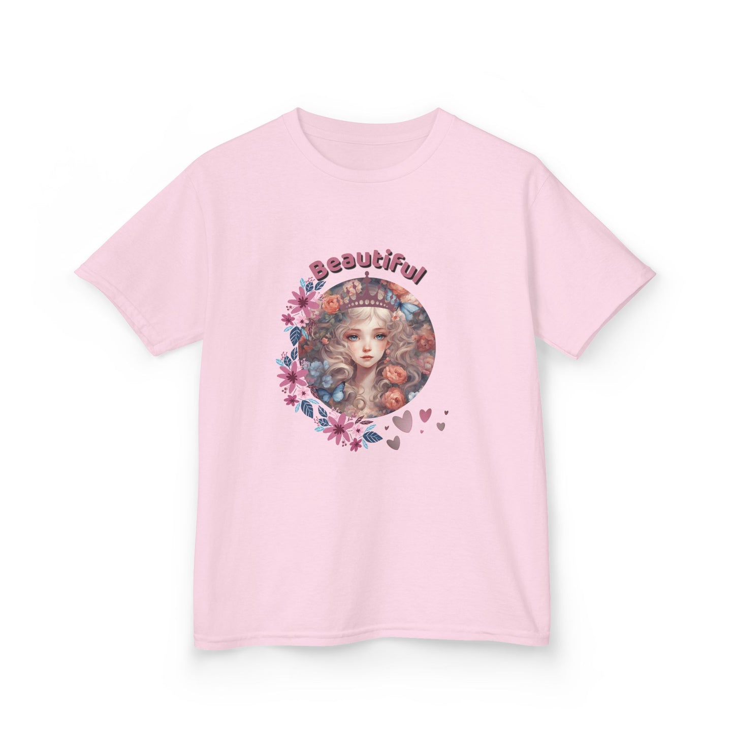 "Beautiful Girl Graphic – Kids Heavy Cotton Tee"