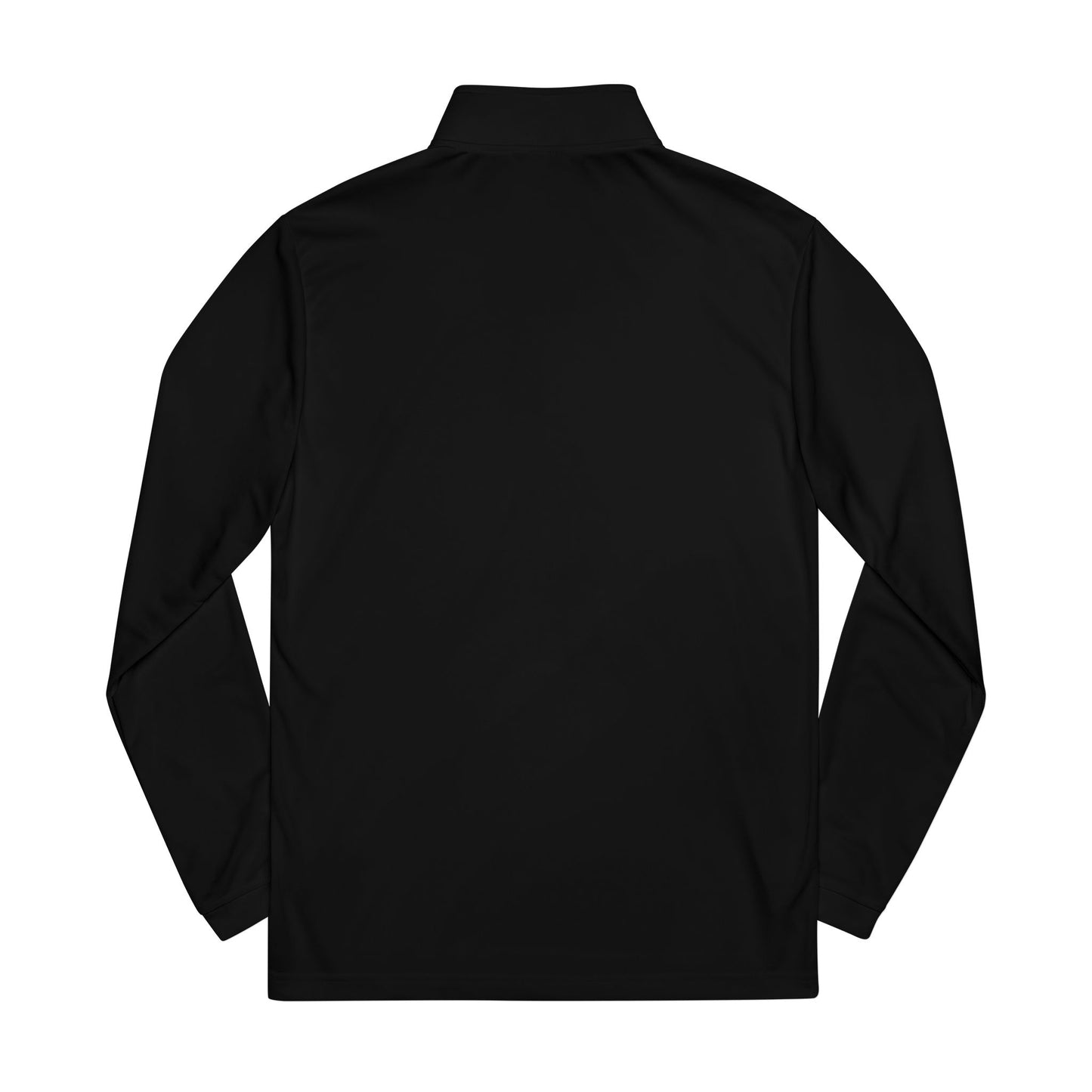 Black long-sleeve shirt on a white background