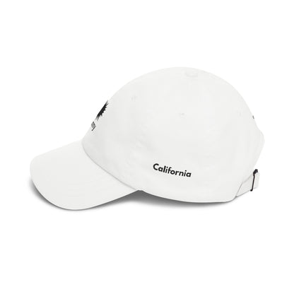 Minimal Sun Dad Hat, Embroidered Dad Cap, Aesthetic Baseball Cap, Custom Side Text Hat, Summer Gift, Vintage Style Cap