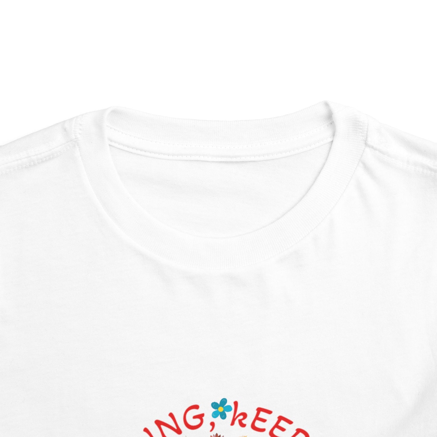 Keep Smiling Keep Moving – Toddler Dog Graphic Tee