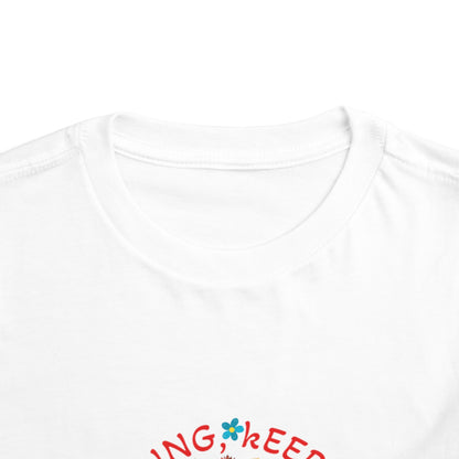 Keep Smiling Keep Moving – Toddler Dog Graphic Tee