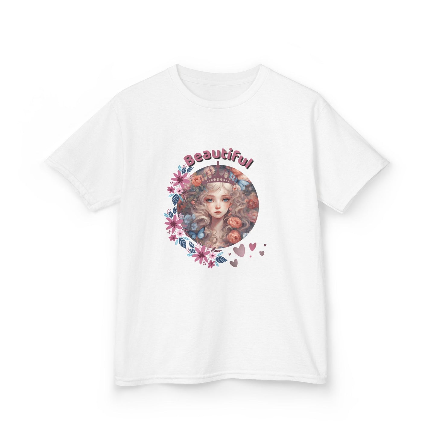"Beautiful Girl Graphic – Kids Heavy Cotton Tee"