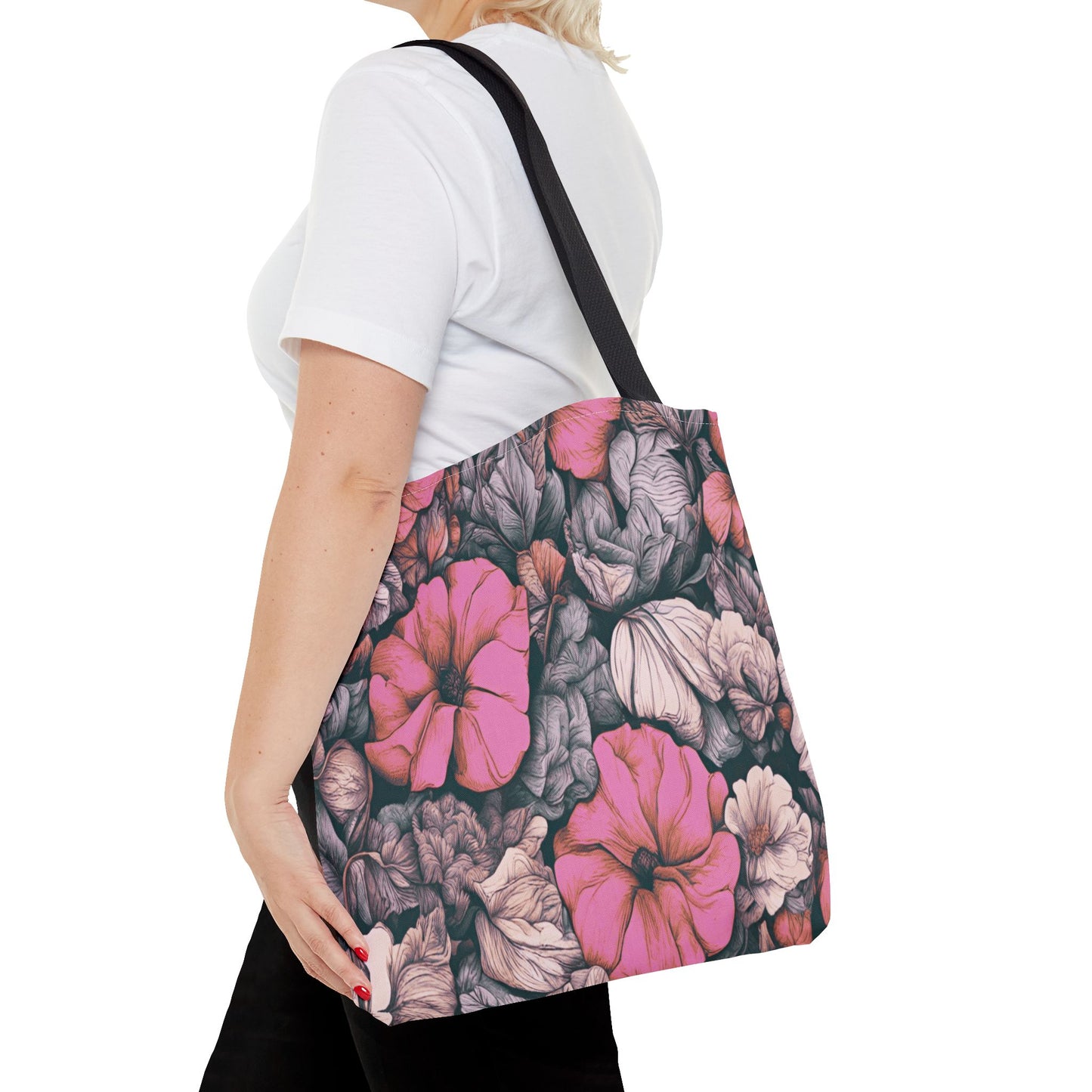Floral Print Tote Bag – Stylish & Eco-Friendly Everyday Bag
