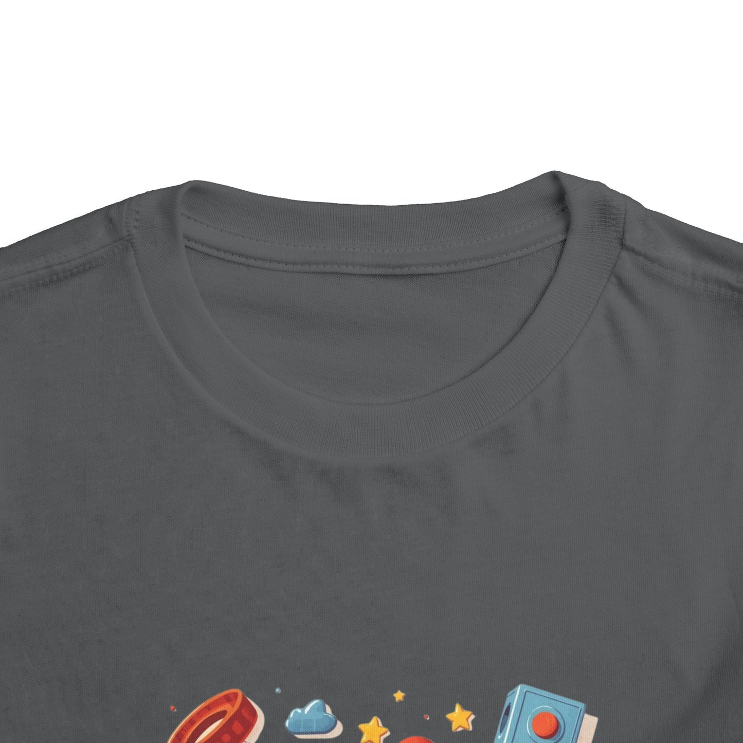 Throwback Kid Retro Design | Primary Color 90s Nostalgia Style