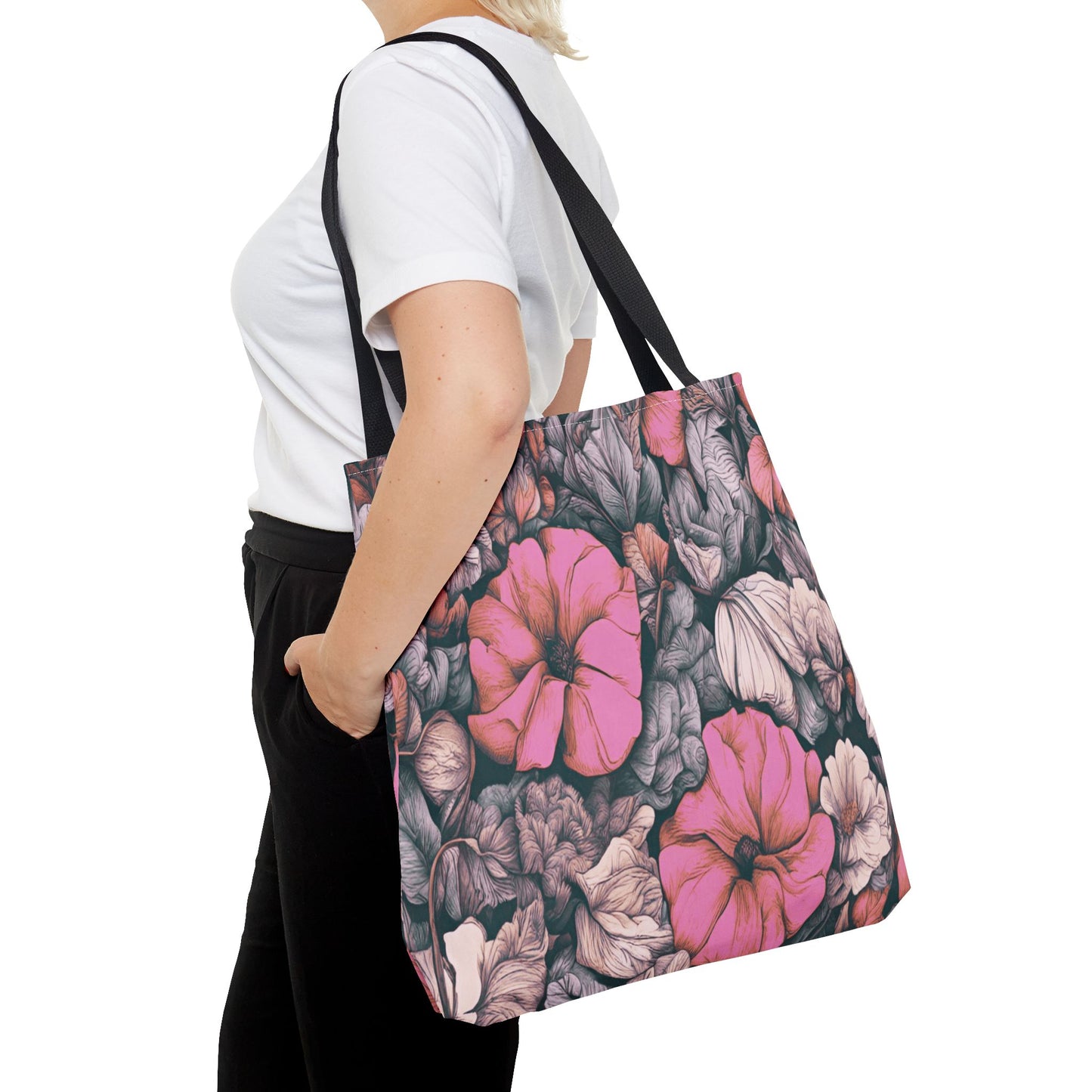 Floral Print Tote Bag – Stylish & Eco-Friendly Everyday Bag