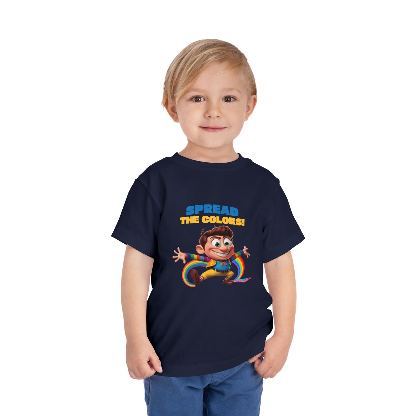 Laugh and Splash vibrant Cartoon toddler short sleeve tee- T-shirt for Kids & Youth"