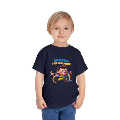 Laugh and Splash vibrant Cartoon toddler short sleeve tee- T-shirt for Kids & Youth"