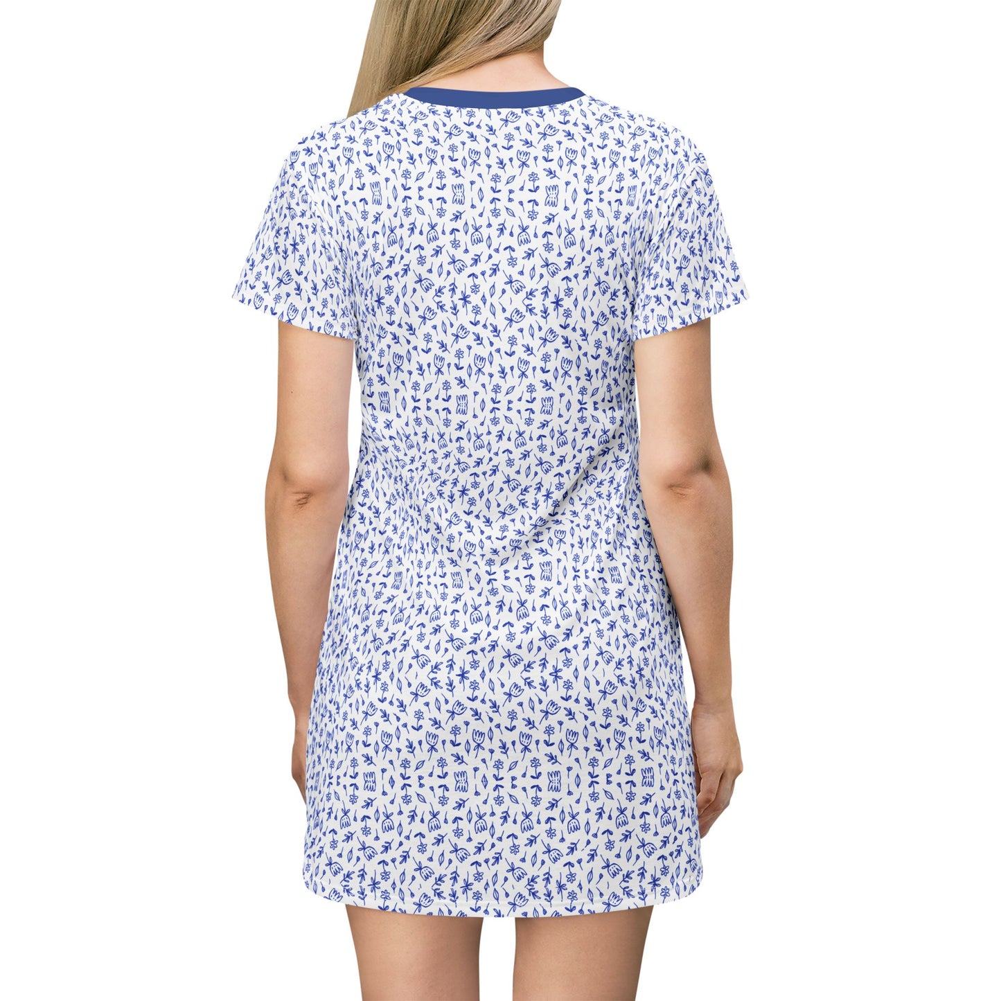 Floral T-Shirt Dress – Soft, Casual & Feminine Fit