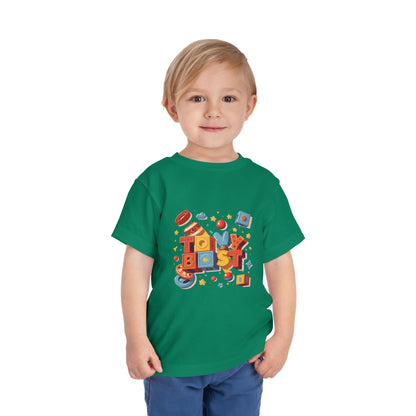 Throwback Kid Retro Design | Primary Color 90s Nostalgia Style