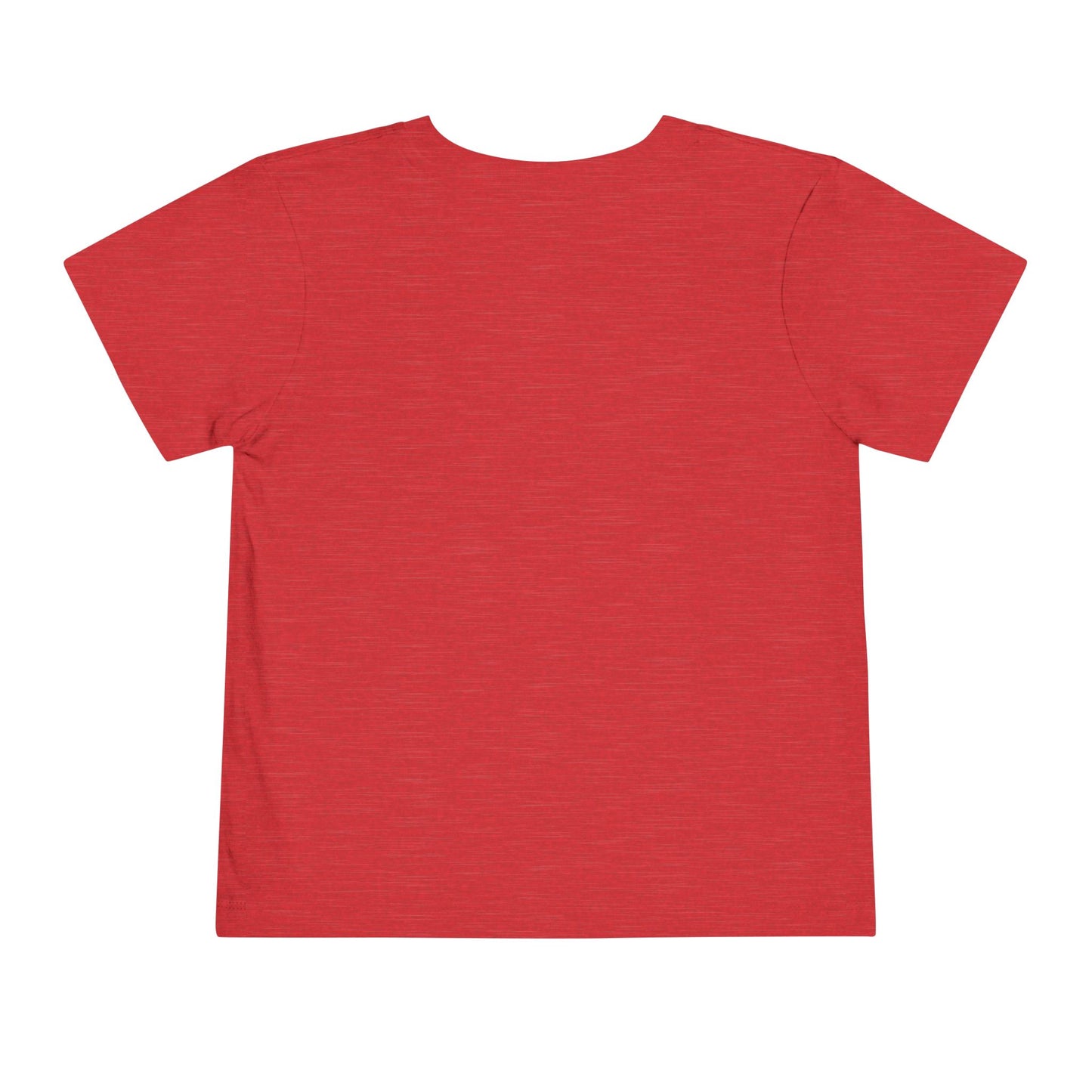 Throwback Kid retro t-shirt back view with clean solid background and primary color design theme
