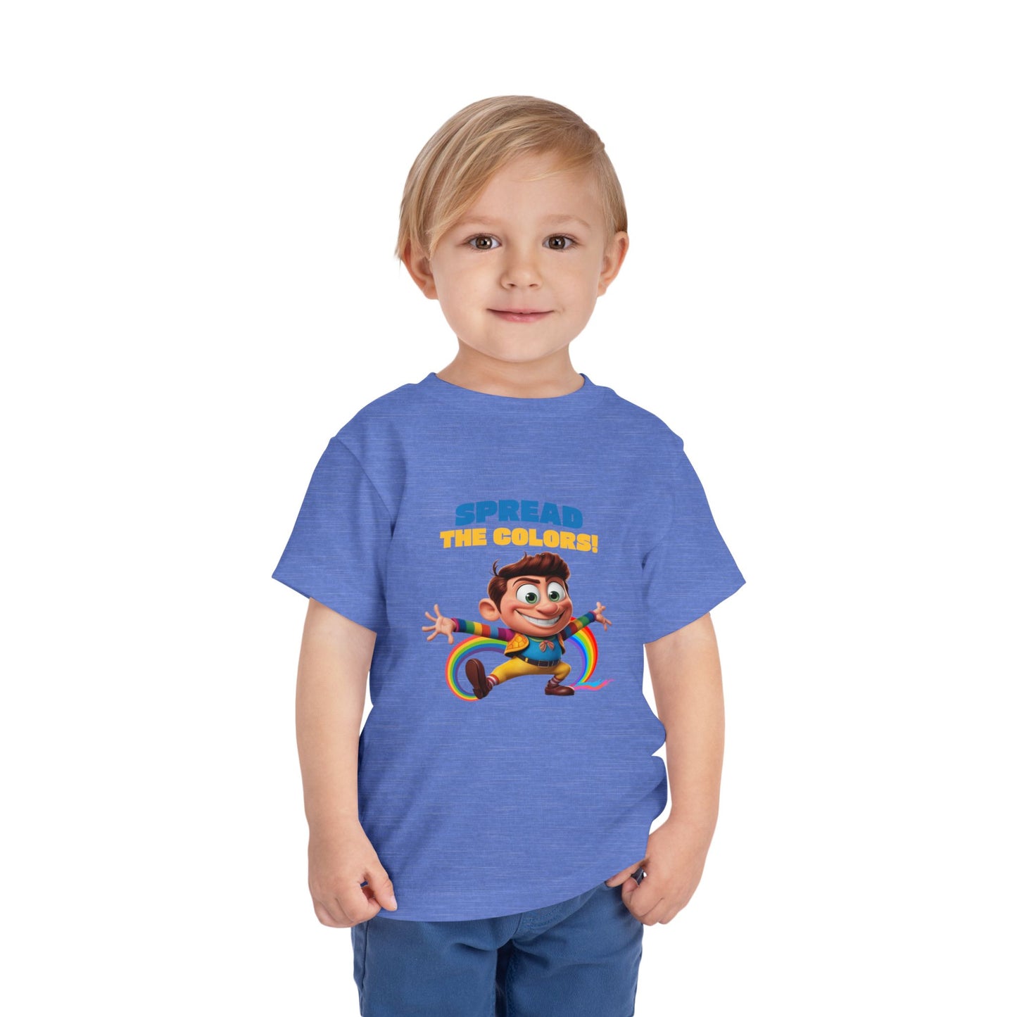 Laugh and Splash vibrant Cartoon toddler short sleeve tee- T-shirt for Kids & Youth"
