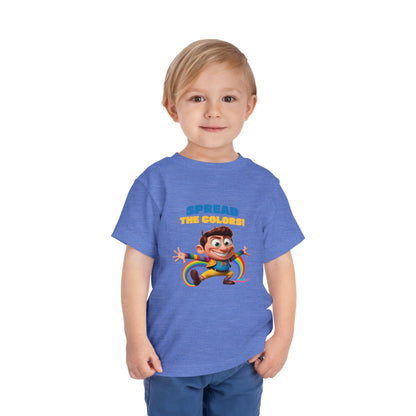 Laugh and Splash vibrant Cartoon toddler short sleeve tee- T-shirt for Kids & Youth"